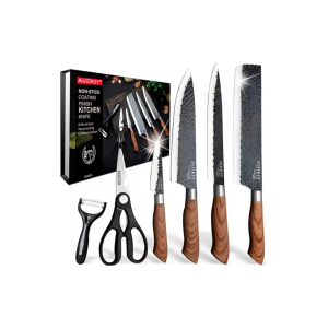 Set Cuchillos para Asado Acero Inoxidable