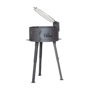 Parrilla Ñuke en detalle mostrando su robustez y diseño - AsadosyPunto