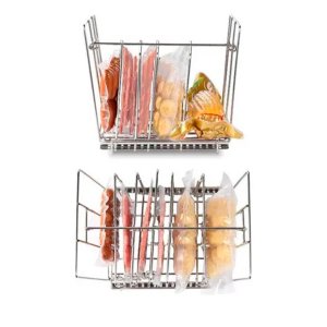 Detalle Divisores Desmontables Rack Separador Bolsas Sous Vide - AsadosyPunto