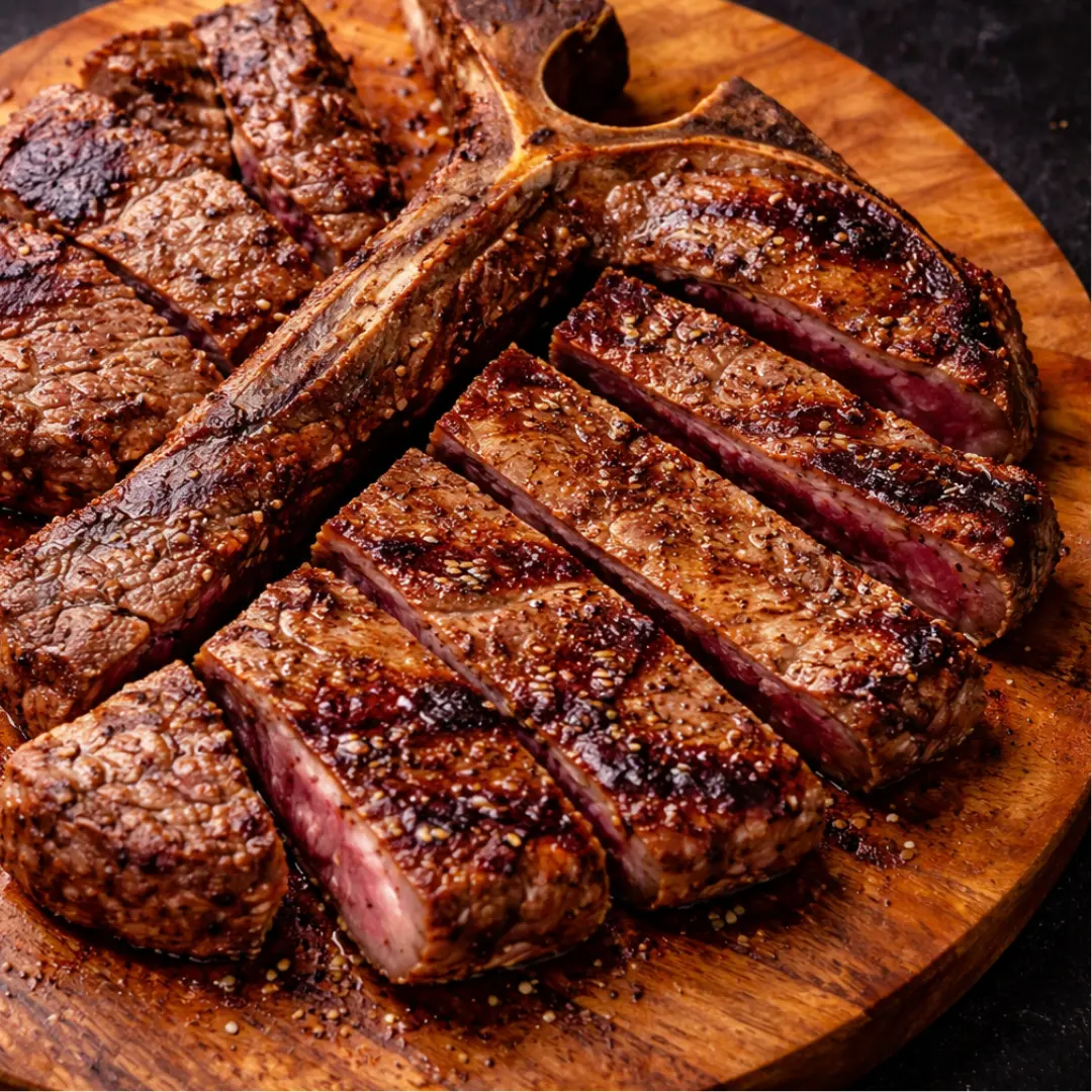 entrecot a la parrilla con sellado perfecto