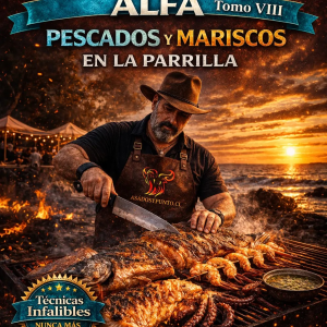 Tomo VIII — Pescados y Mariscos a la Parrilla