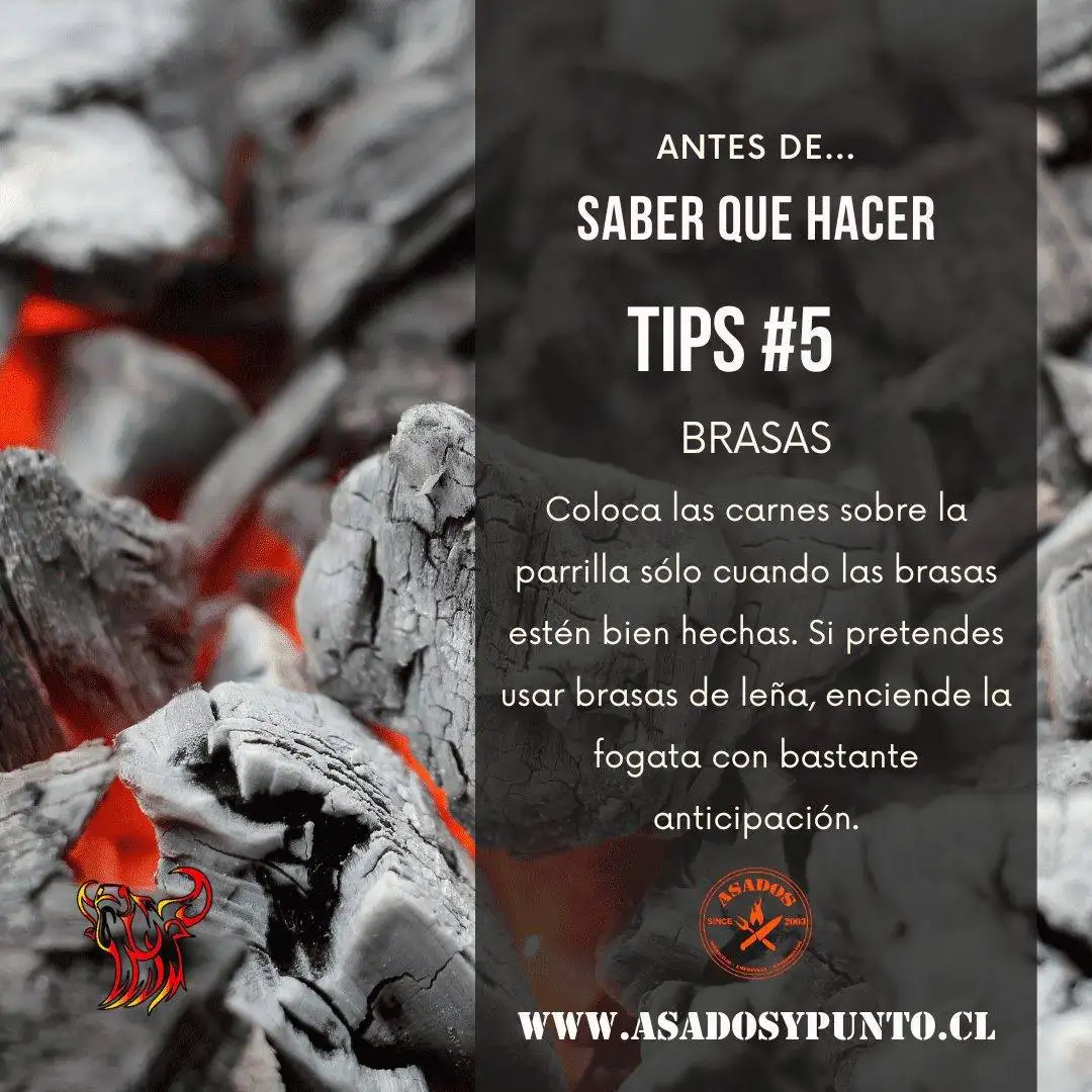 Enciende el fuego con anticipación